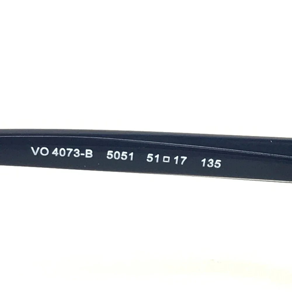 Vogue Eyeglasses Frames VO4073-B 5051 Blue Silver Cat Eye Full Rim 51-17-135